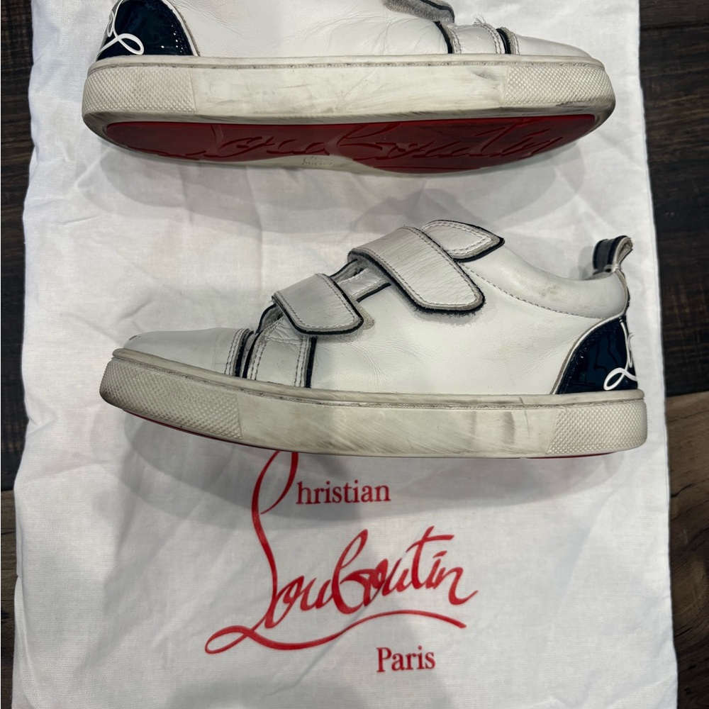 Christian Louboutin AUTHENTIC Logo heel Sneakers for boys! - Picture 5 of 9